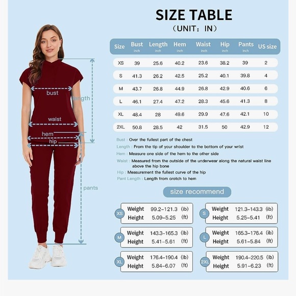 NWT Women’s Scrubs set - Picture 5 of 6